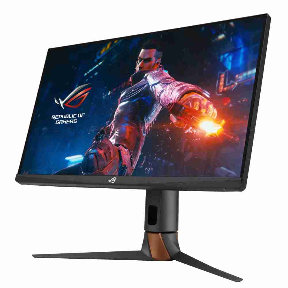 华硕ASUS ROG Swift 360Hz PG27AQN，，，，采用彩霸王全新可支持ULMB2技术的高阶电竞显示器，，，为电竞玩家打造突破以往的急速游戏体验。。。（图片来源：ASUS提供）